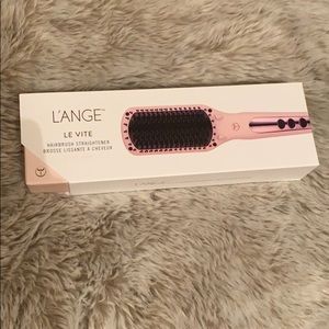 Hairbrush straightener